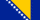 Bosnien och Herzegovinas flagga