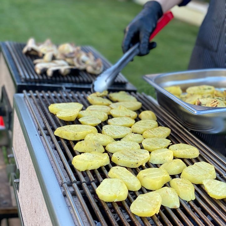 Grilling vegetabes