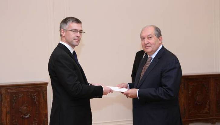 H.E. Mr. Ulrik Tidestrom,  H.E. Mr. Armen Sarkissian.