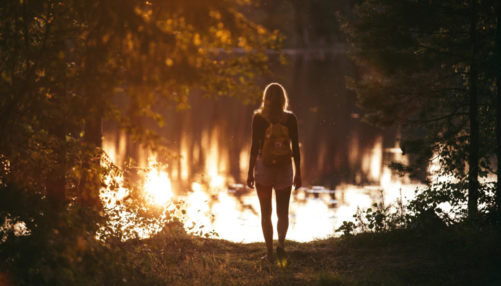 The Golden hour in Sweden