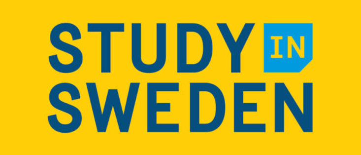 Study in Sweden logo yellow