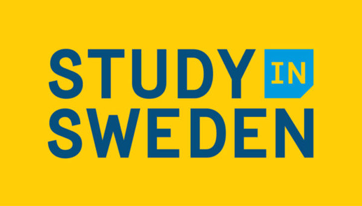 Study in Sweden logo yellow