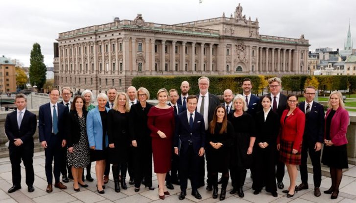 Gruppbild på regeringen