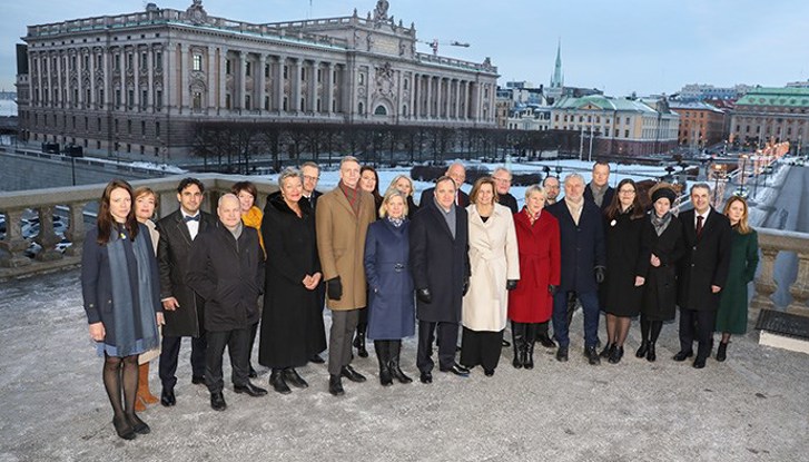 Sweden's new Government. Photo: Ninni Andersson/Government Offices of Sweden