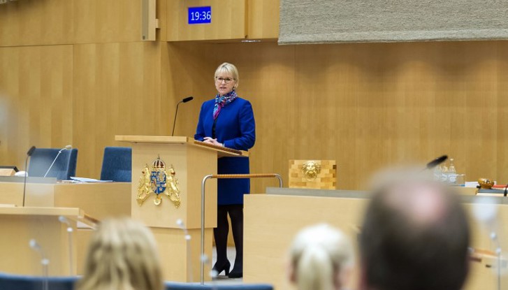 Utrikesdeklarationen 2018. Photo : Foto: Anders Löwdin/Riksdagsförvaltningen