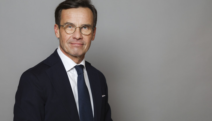 Swedish Prime Minister Ulf Kristersson