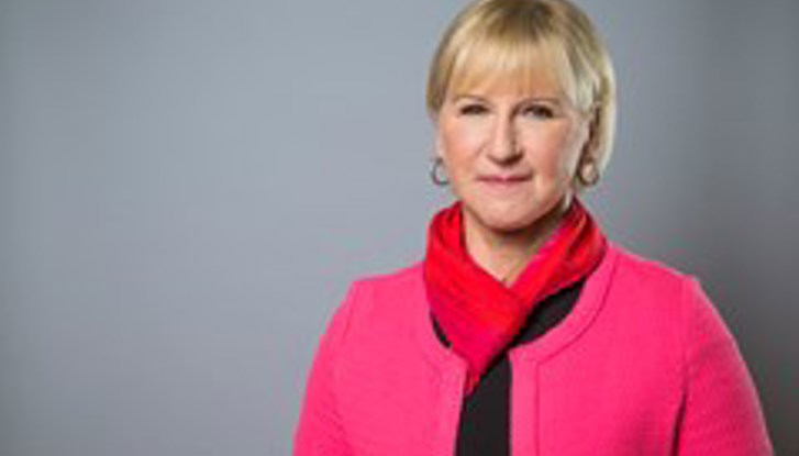 Utrikesminister Margot Wallström