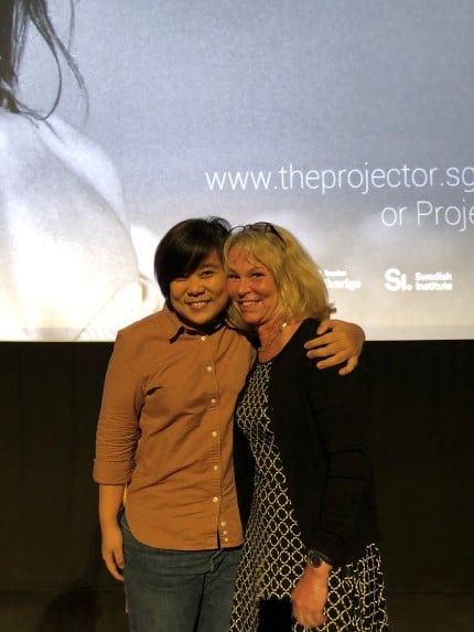 Marie Nyreröd together with Eva Tang