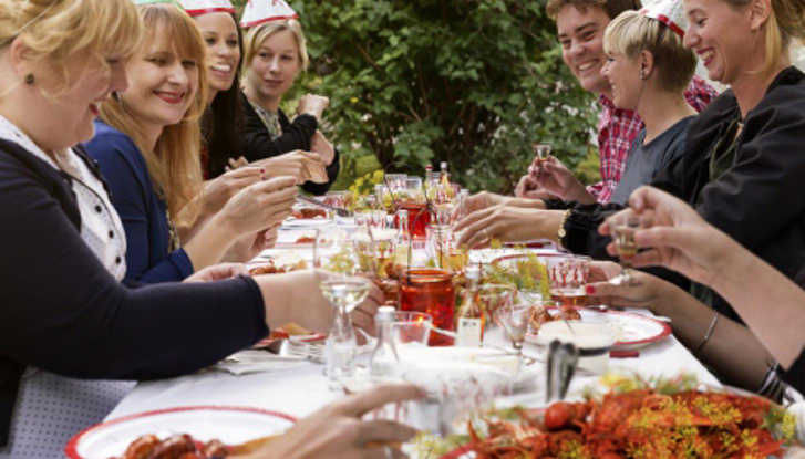 Crayfish party Photo: Carolina Romare/imagebank.sweden.se